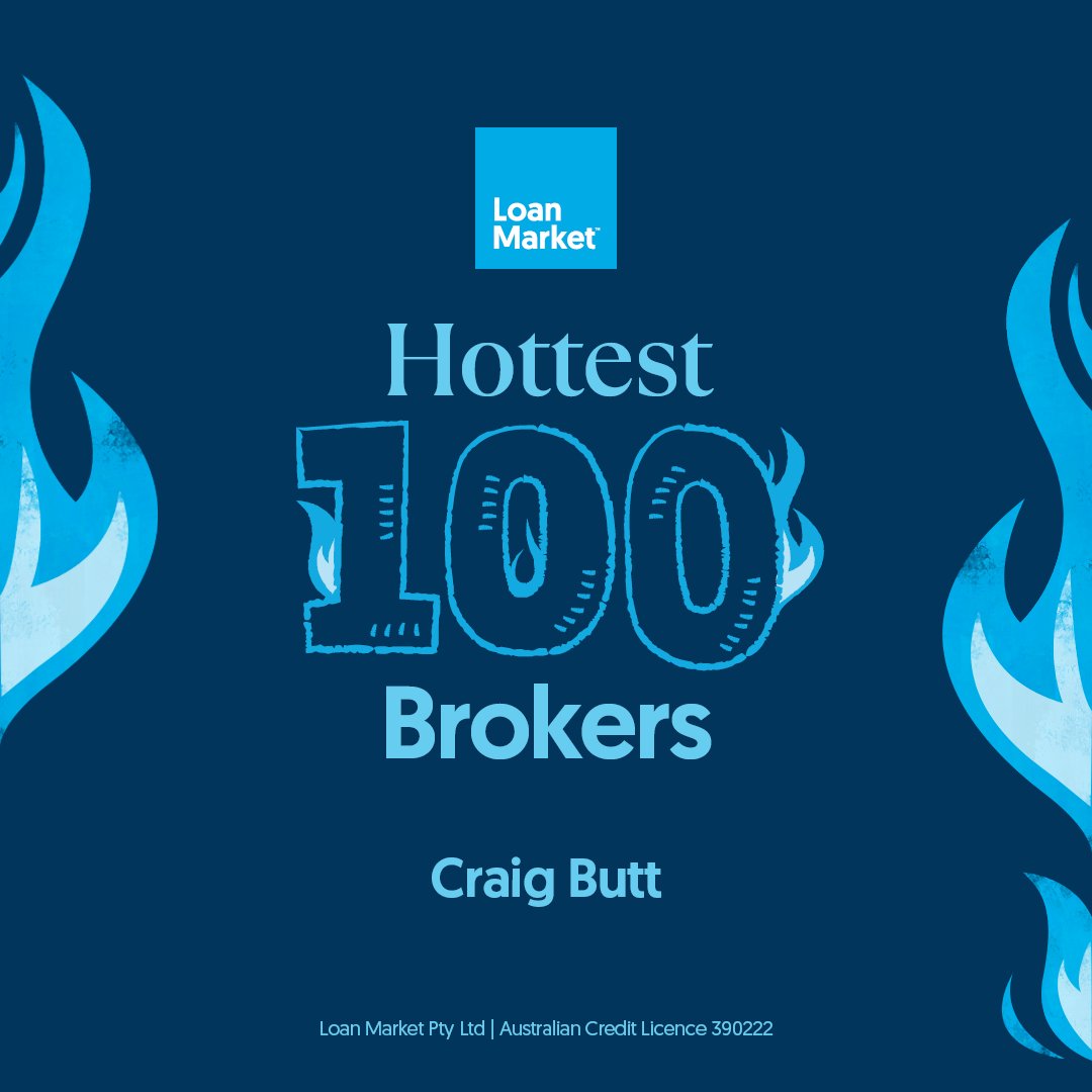 CraigButt's tweet image. I’m excited to be named in the Loan Market Hottest 100 brokers in Australia. This is recognition that even in 'One Crowded Hour,' I'm here to guide you 'One More Time' and give you that moment of 'Hallelujah'  #Hottest100.