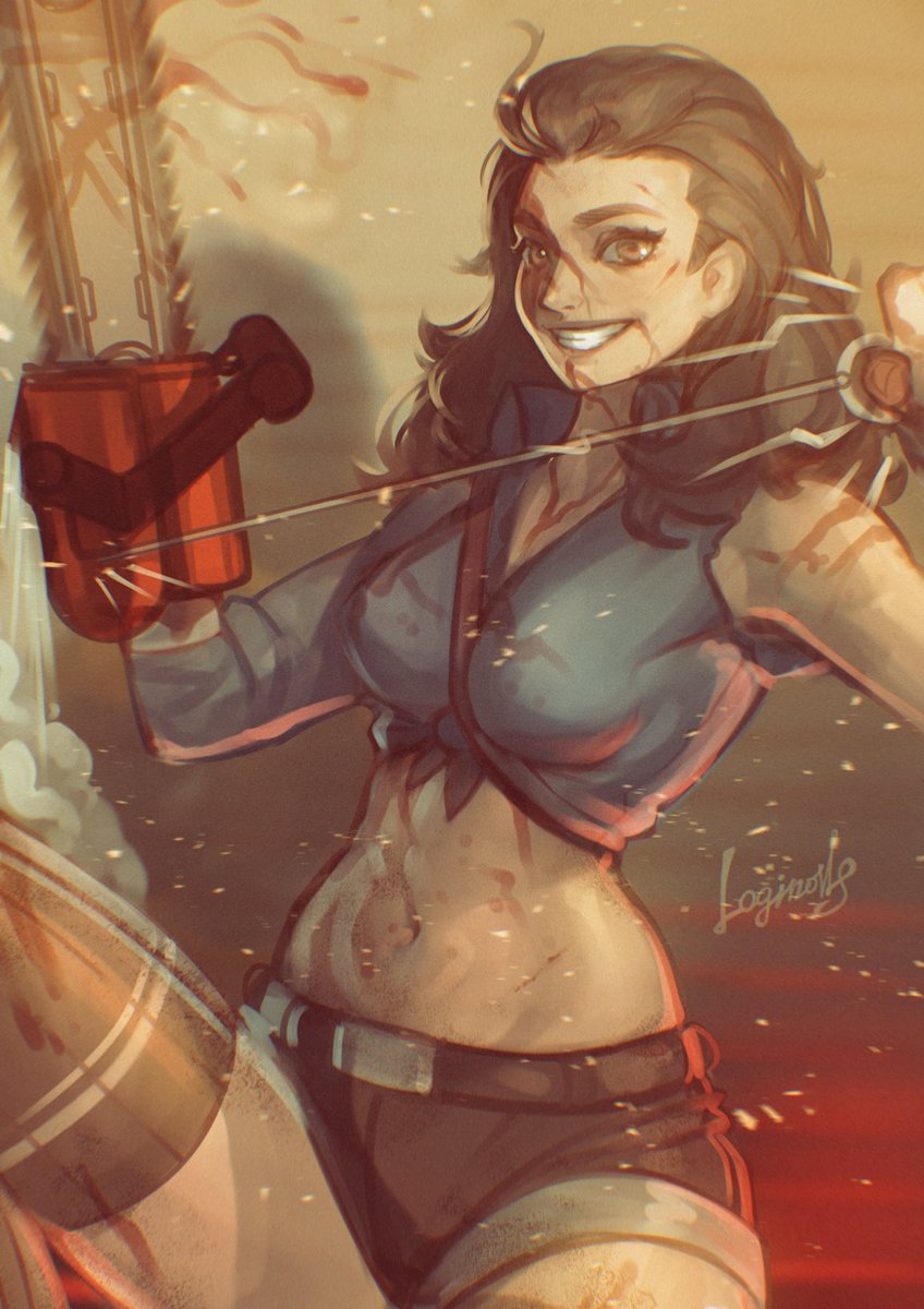 LoginovLS's tweet photo. #Ash #rule_63 #Evil_Dead https://t.co/88LQKwgOwA