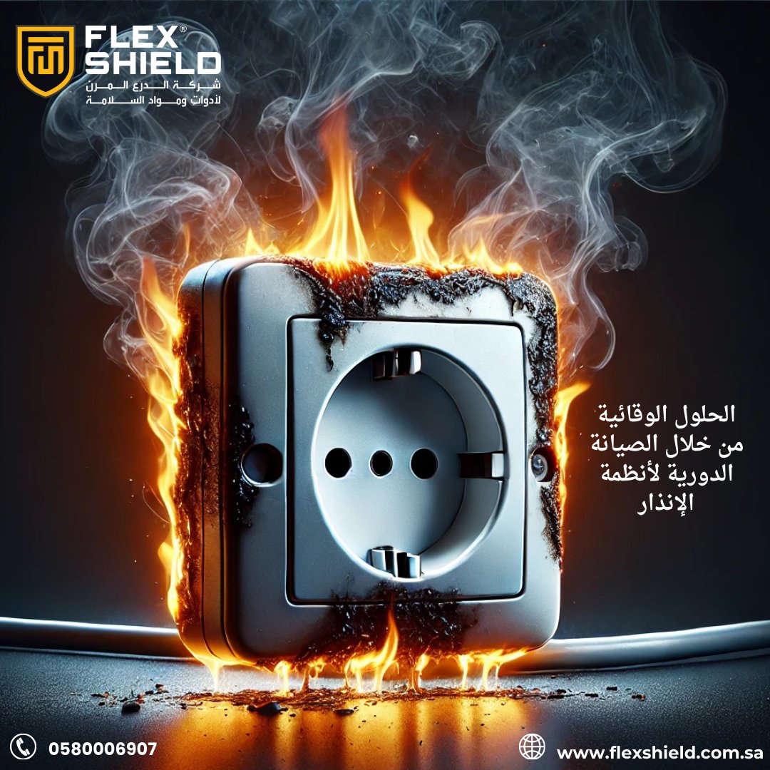 الحلول الوقائية من خلال الصيانة الدورية لأنظمة الإنذار