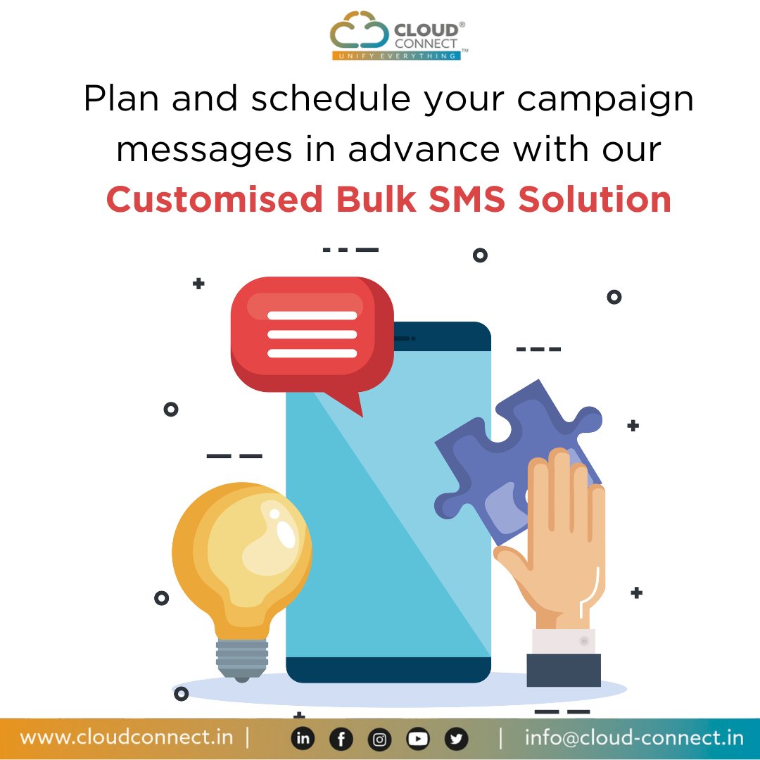 Send personalised messages, schedule them, add catchy call-to-actions, and track performance with delivery reports. Manage campaigns easily and achieve your marketing goals without overspending!