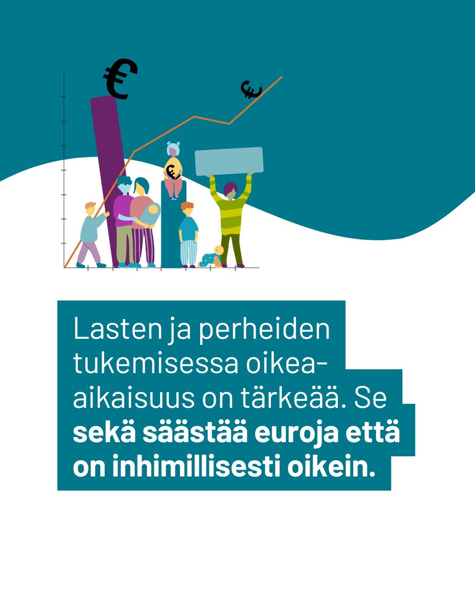 Lasten ja perheiden tukemisessa oikea-aikaisuus on tärkeää. Se sekä säästää euroja että on inhimillisesti oikein.
Tämä havainnollistuu uudessa selvityksessämme, jonka julkaisupäivä on koittanut!🙌
👉 Lue lisää lskl.fi/tiedotteet/uus…
#Lastensuojelu #kustannusselvitys