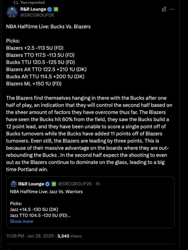 The Premier Betting Experience | R&R Lounge tweet media