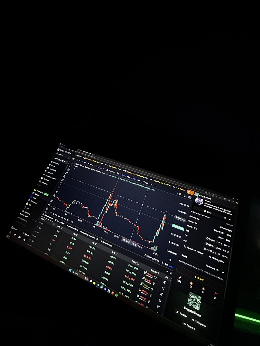 zeke_1124's tweet photo. https://t.co/ErXMIH6G2Q
JOIN THE LIVE CK FAM LESS GOO w live from @solana_croc #memecoin1000x #memecoin #Crypto #cryptocroc https://t.co/LWzjykqlFg