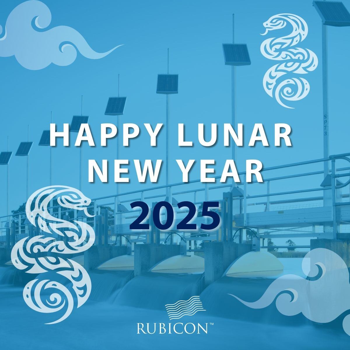 Happy Lunar New Year 2025 – Year of the Snake! 🐍 
Wishing our customers, colleagues, and friends worldwide a joyful and prosperous start to the year. May it bring you and your loved one's wisdom, success, and happiness. 
 
恭喜發財 

#LunarNewYear #YearOfTheSnake #RubiconWater