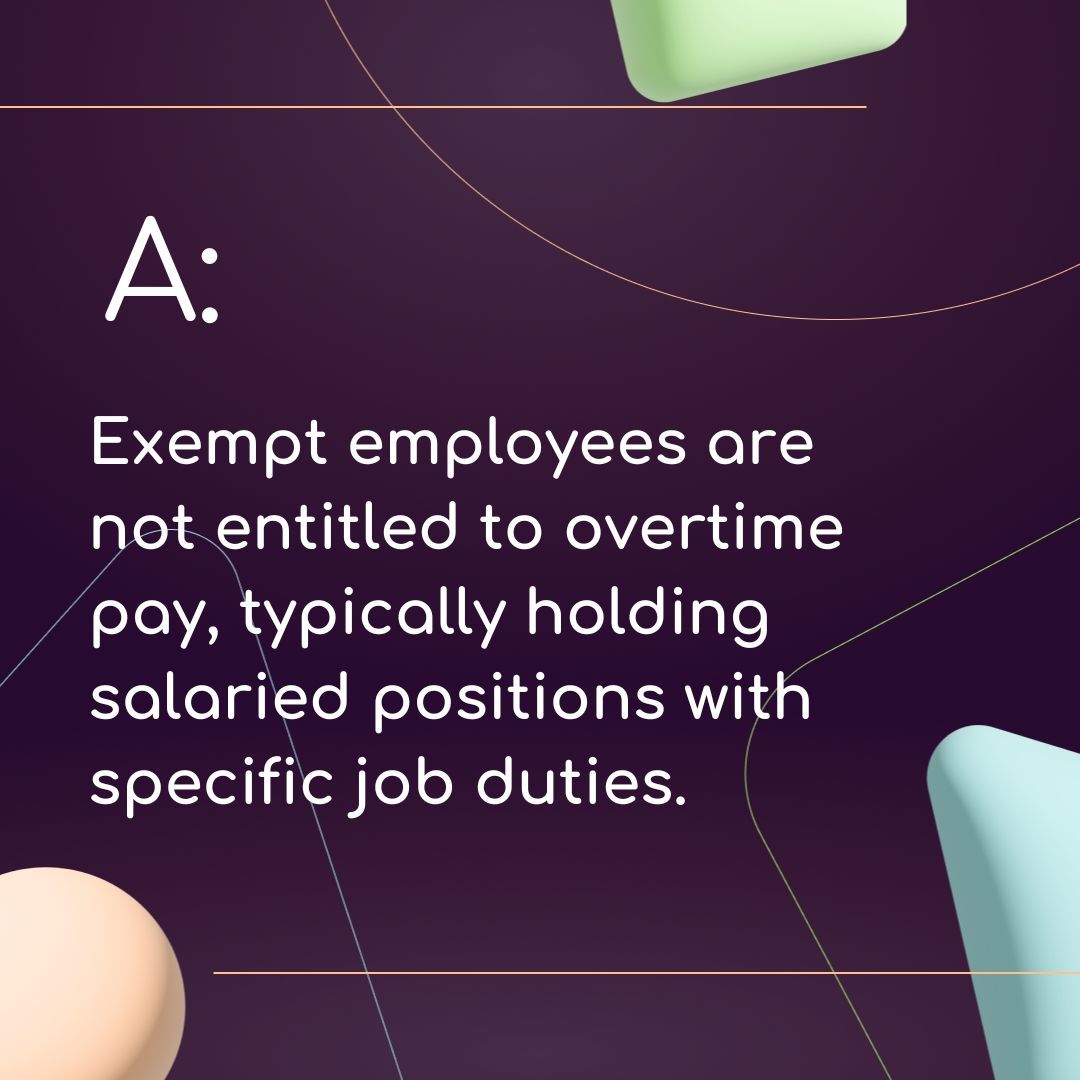 MaxERP_ai's tweet image. Understanding the difference between exempt and non-exempt employees is crucial for managing overtime pay .

How does your team handle employee classifications? 💼

#Max #EmployeeClassification #Overtime #Compliance