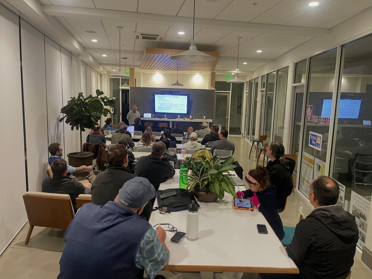 SWFLCoders's tweet image. Thanks to everyone who joined our January event! 
We had a great turn out. 👩🏻‍💻✨👨🏻‍💻

A huge shoutout to Felix Lepa for his fantastic talk, leaving us all with valuable insights to take back to our own projects. Thank you Felix!

#GenAI #AITalks #Meetup #swfl