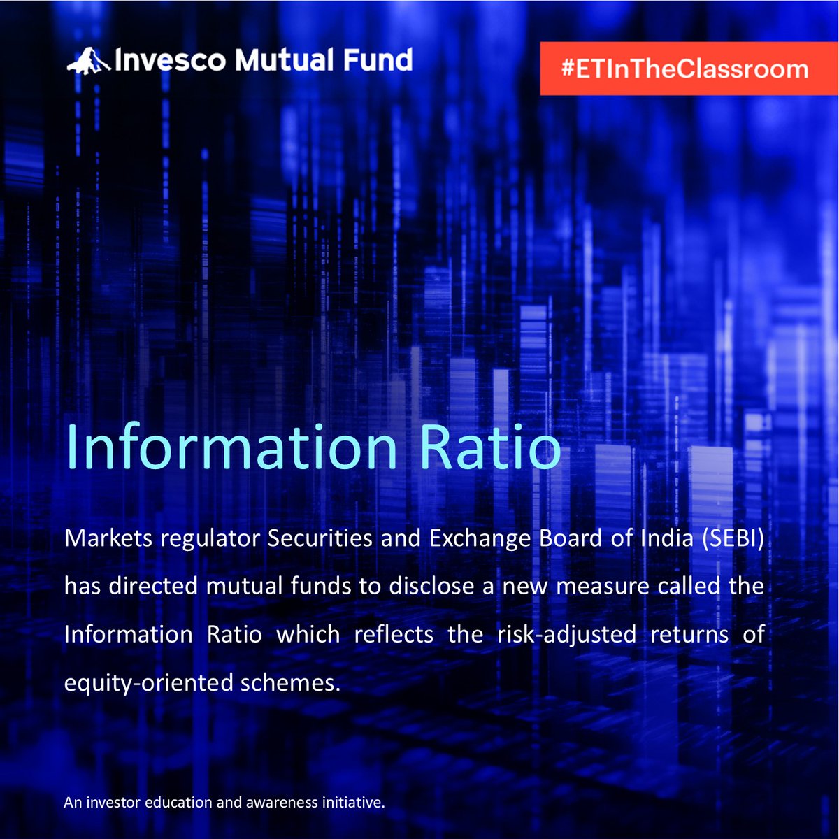 invescoindia's tweet photo. Learn the nitty gritty of #InformationRatio in this informational thread👇.    

#ETInTheClassroom (1/8) https://t.co/Rebr3h7NEg