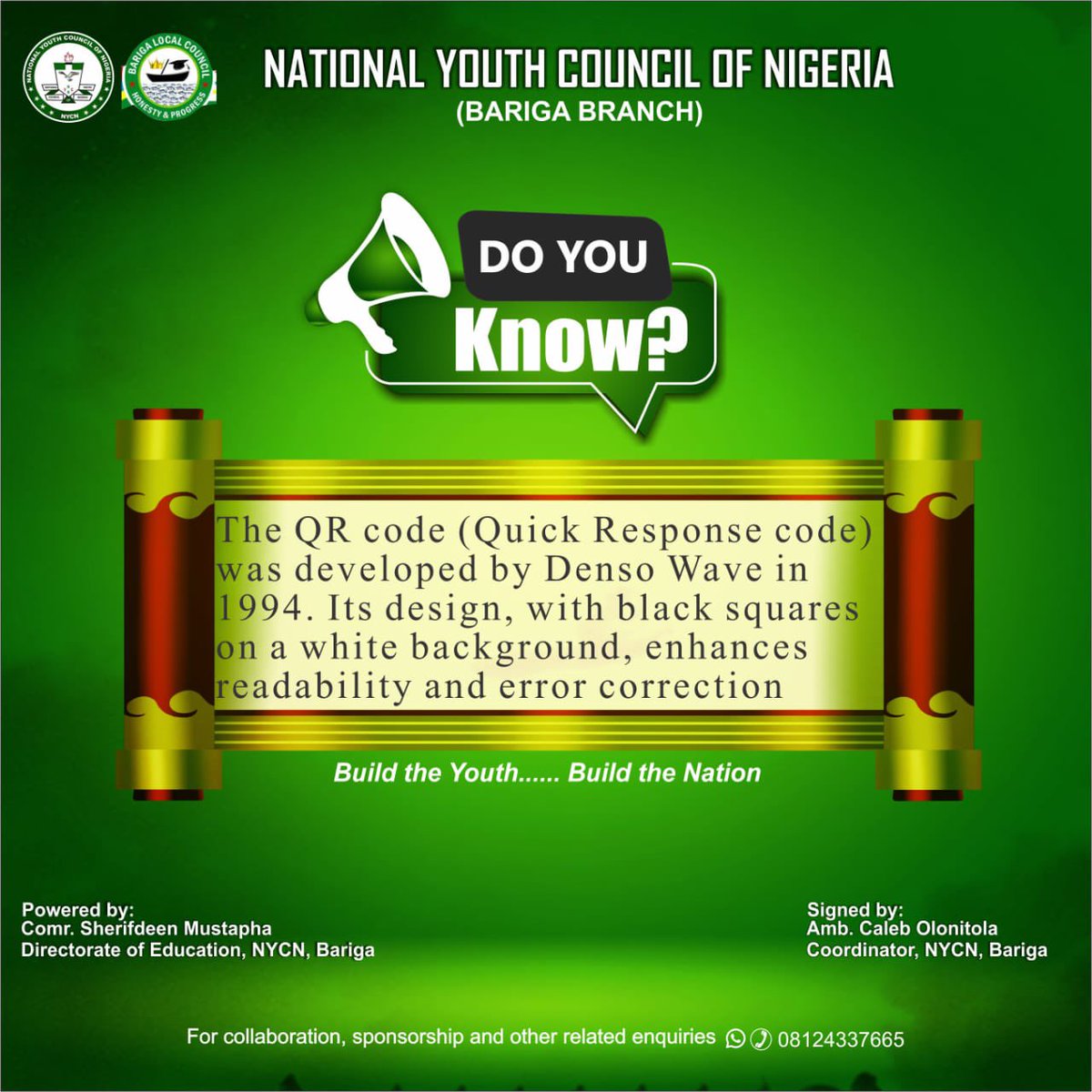 m_stopher01's tweet photo. Edition Four of our weekly trivia diet in the most transformative local council in Lagos. #MyBarigaMyPride https://t.co/waxpDOB1pE