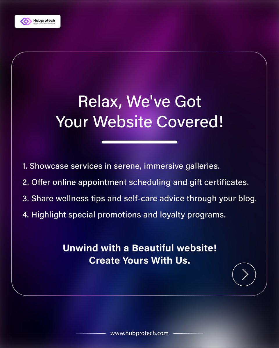 hubprotech's tweet photo. Push your #SalonBusiness forward with a stunning #Website! A website helps #AttractNewClients, #ShowcaseYourServices, and #SimplifyBookings. Give your business the #OnlinePresence it deserves!
.
#SalonWebsite #Hubprotech #Salon #BestAgency #ConstactUs #WebDevelopment #SalonOwners https://t.co/gtVSilNzyG