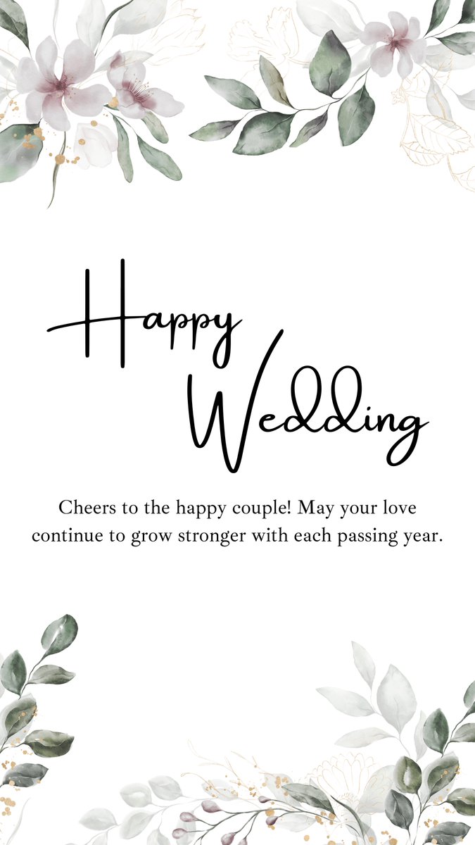HappyWeddingApp's tweet image. May your journey together be filled with love, laughter, and unforgettable moments. 
.
.
#cheers #weddingtoast #happycouple