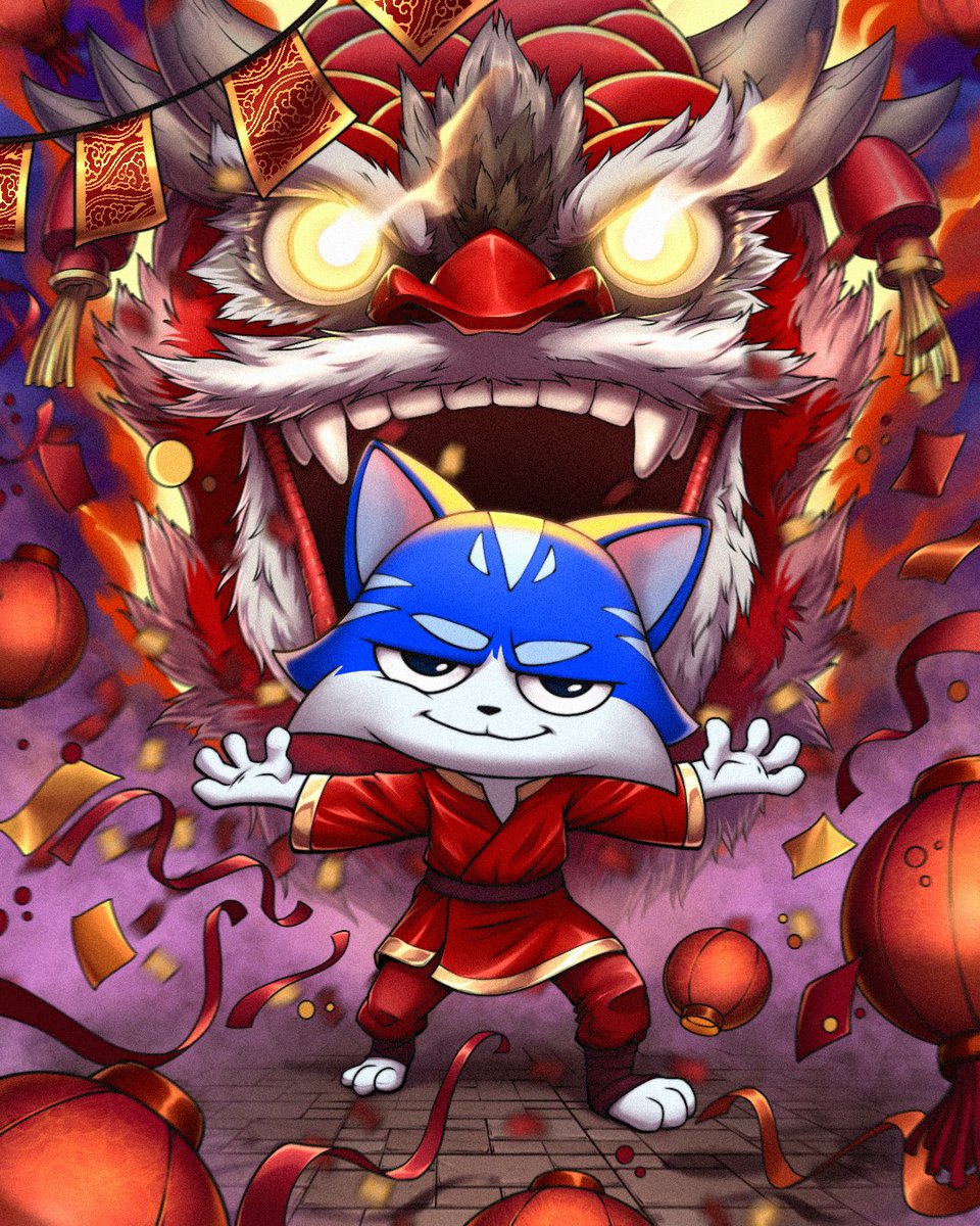 Happy Lunar New Year from Toshi! 🐍