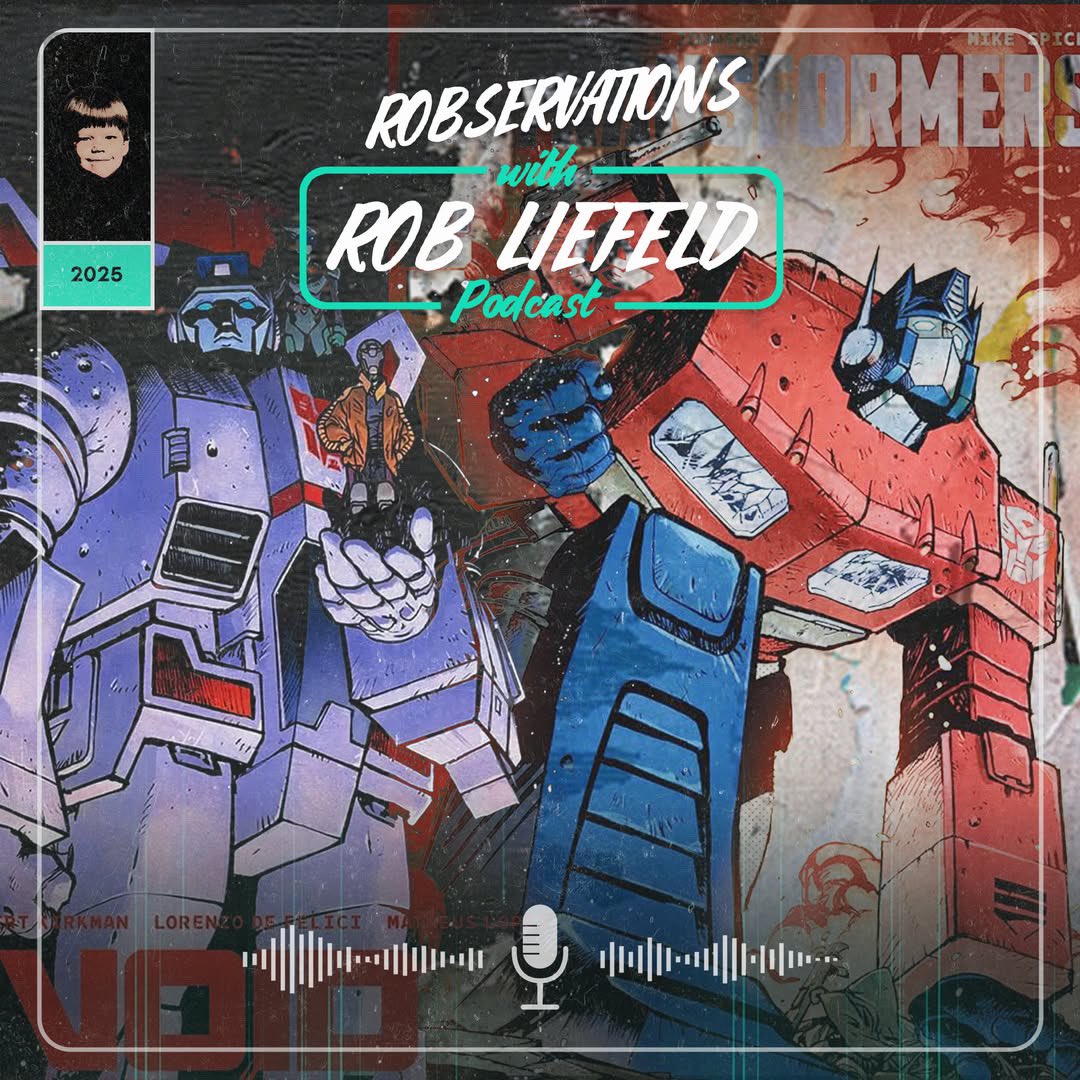 robertliefeld's tweet photo. Sat down for an extensive conversation covering a wide range of industry topics with @robertkirkman. Part 1 covers much of his @Skybound label’s success including Void Rivals, Transformers, G.I. Joe & Universal Monsters. Learn the moves he and his team are making to maintain their tremendous  success. 
https://t.co/spjKjv22hu