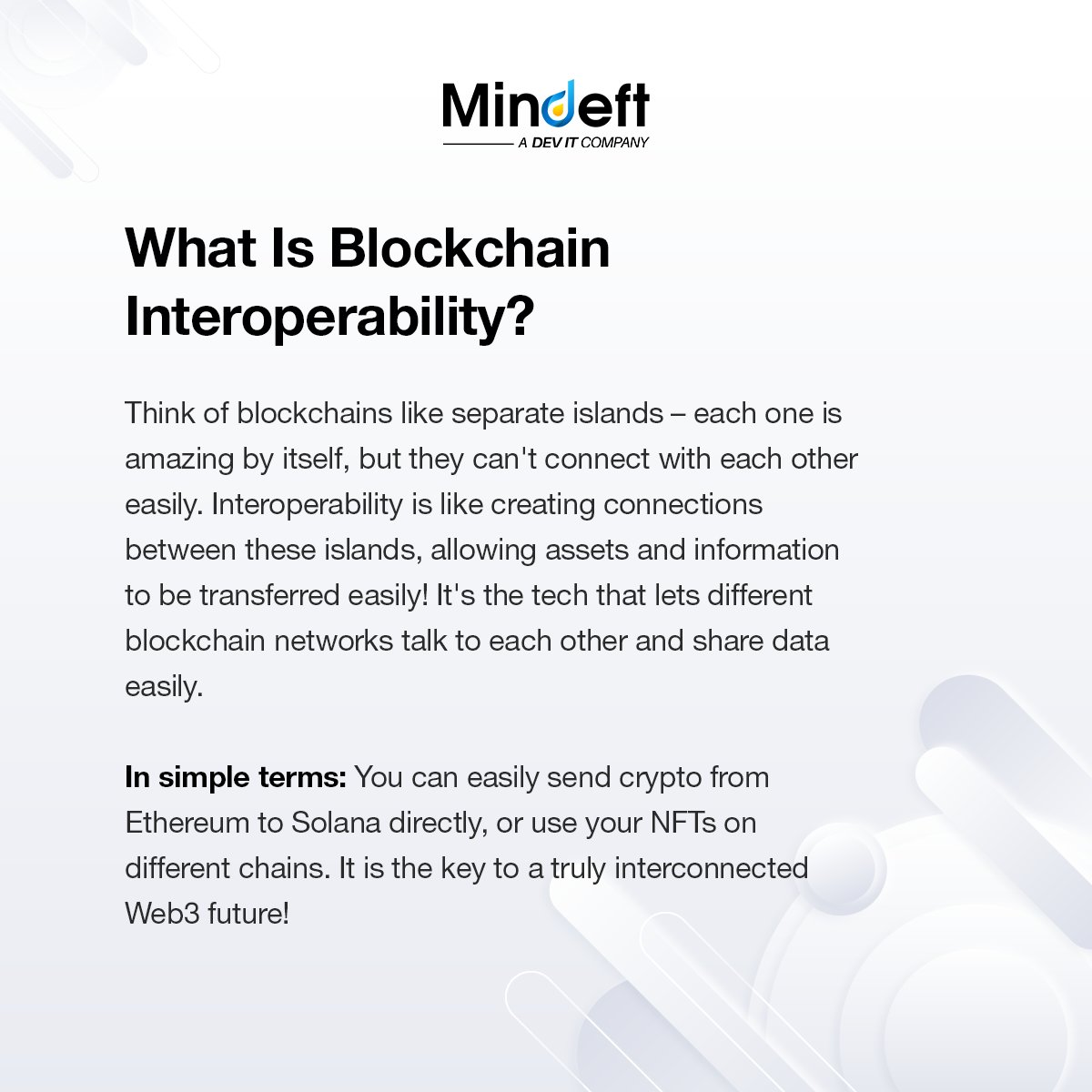 Have you ever tried to transfer your crypto across various blockchains and found it difficult? Today, let's break down blockchain interoperability - Technology that's making cross-chain transactions easy.

#blockchaininteroperability #blockchain #interoperability