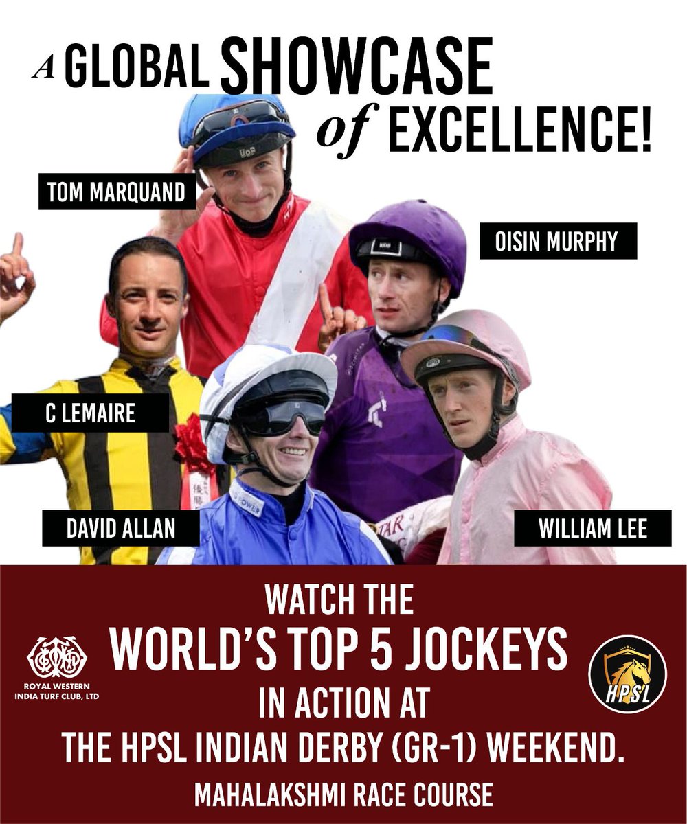 rwitcmumbai's tweet photo. The HPSL Indian Derby Weekend it doesn't get bigger then this.
#rwitcmumbai #indianderby #placetobe 
@Surajsn1 @ptrevor29 @oismurphy @CLE_1A @RaceMirror @indiaracedotcom @WHR @AtTheRaces @ramshroff @shivens @gautamlala https://t.co/fsRmaNjZtP