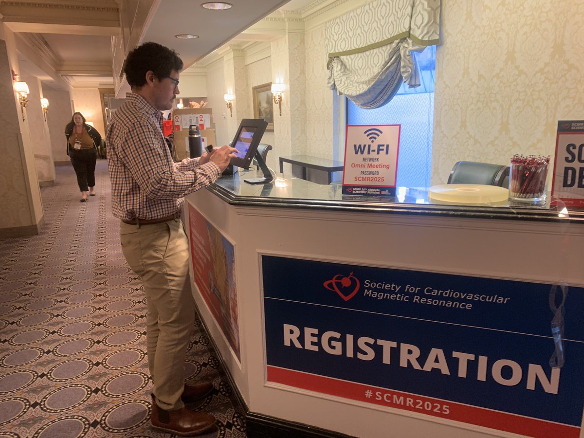 Everything is ready to welcome you at #SCMR2025! Tomorrow free pre-courses and opening plenary on Thursday morming. 🔥