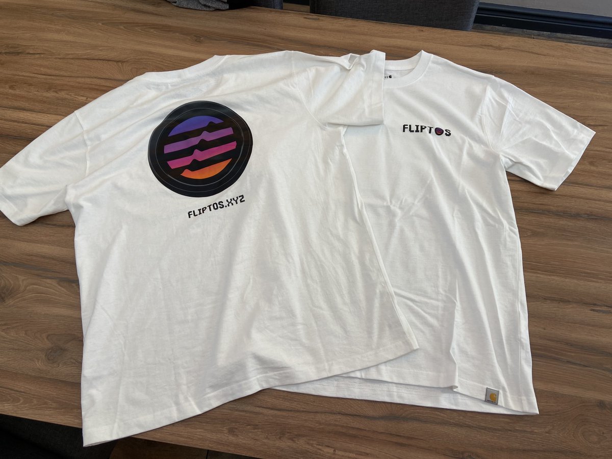 FliptosCoinFlip's tweet photo. Gm fam ☕️

First https://t.co/rT0HFHKqJ1 merch samples have arrived !

Who wants some? 👀 https://t.co/yWfKHFp3FD