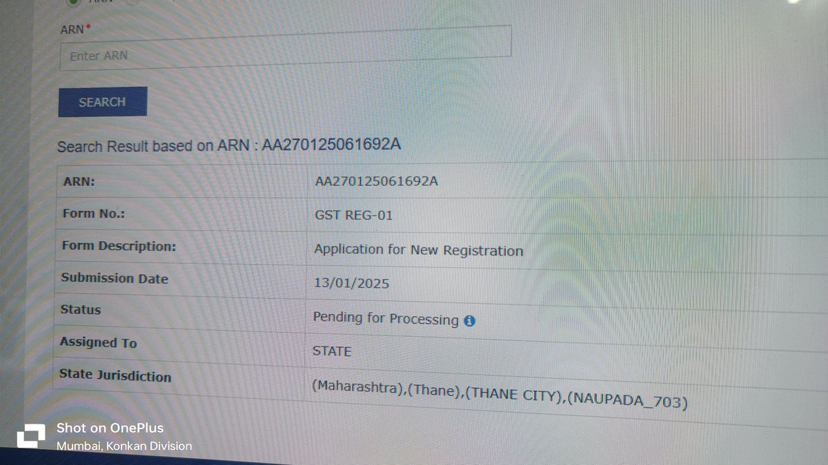 rahulgharkar's tweet photo. @Infosys_GSTN @PMOIndia Our GST registration is pending for 15+ days,causing businessdisruptions. Delays contradict the"Ease of Doing Business"initiative. If a query is raised, another 10-15 days will be lost. Genuine taxpayers are suffering. Kindly expedite the approval process. https://t.co/2dDXLgrxMR