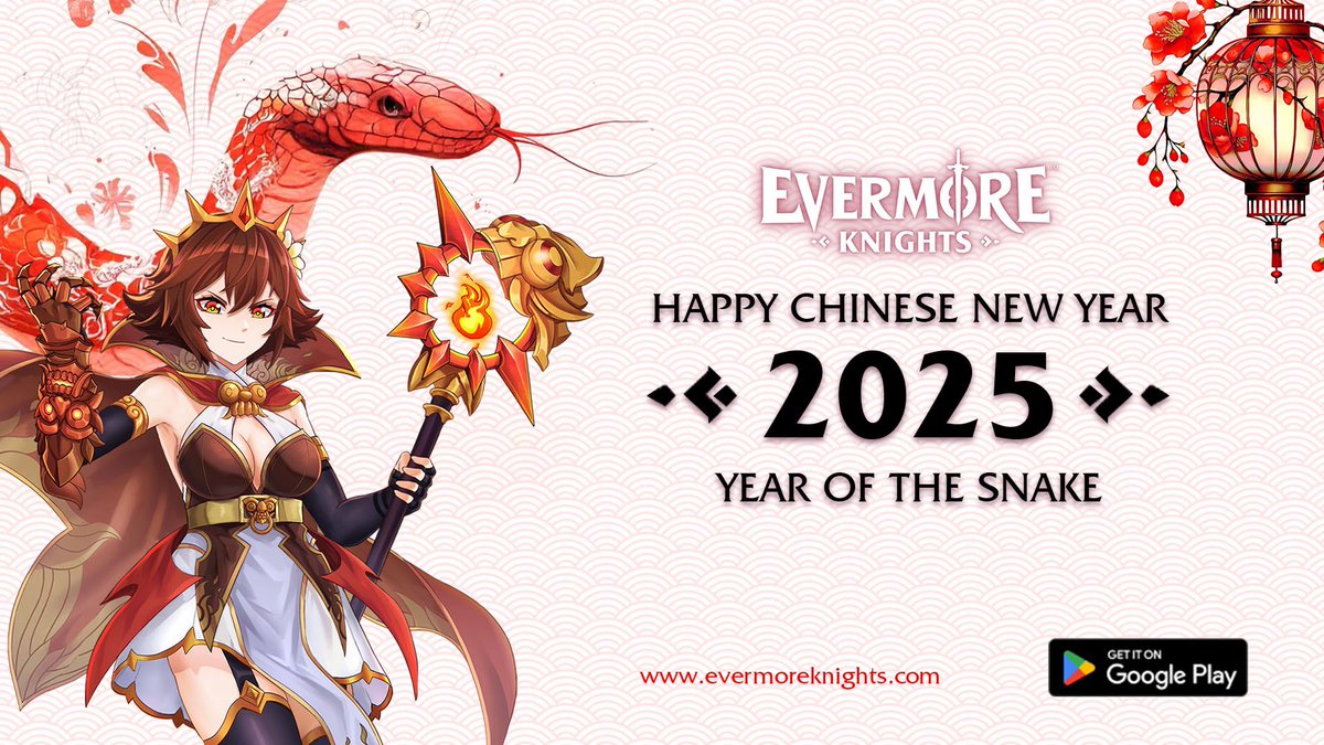 Happy Lunar New Year from Evermore Knights! 🧧

As we welcome the new year, we’re grateful for your journey with us. May this year bring you peace, joy, and countless cherished moments. 

✨Together, let’s continue to grow, play, and earn in this adventure!