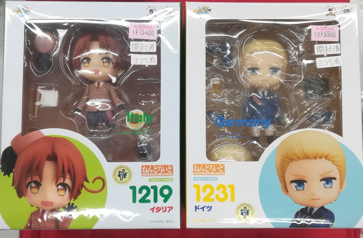 入荷情報】 『 #ヘタリア』 ねんどろいど ・イタリア ￥15400（税込