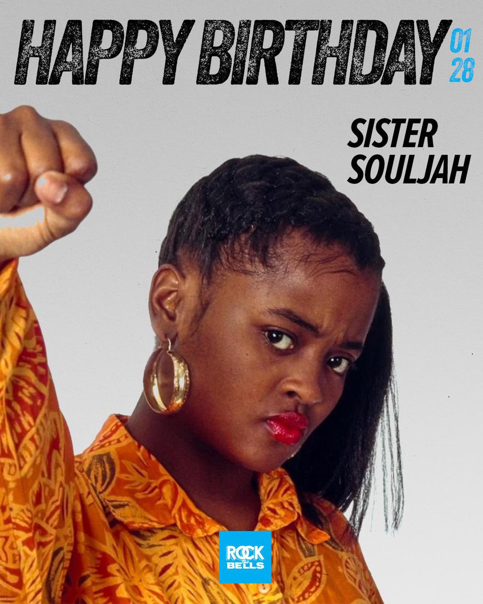 Please wish a Happy Birthday to Sister Souljah, whose verbal acrobatics know no limits. In 1999 she dropped her debut book, The Coldest Winter Ever, an impactful novel that helped shape a flock of writers. Her debut album, 360 Degrees of Power (1992), still hits with relevance