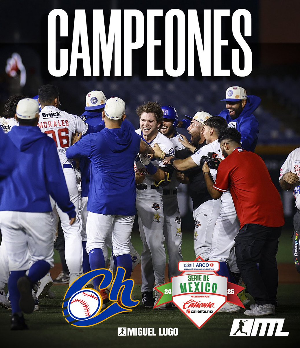 🚨 CHARROS CAMPEONES DE LA LMP 🚨

<a href="/charrosbeisbol/">Charros de Jalisco🤠</a> vencieron a Tomateros en seis juegos para consumar su tercer título de su historia.

Benjamín Gil logró su quinto campeonato como manager en la <a href="/Liga_Arco/">Liga ARCO Mexicana del Pacífico</a>.