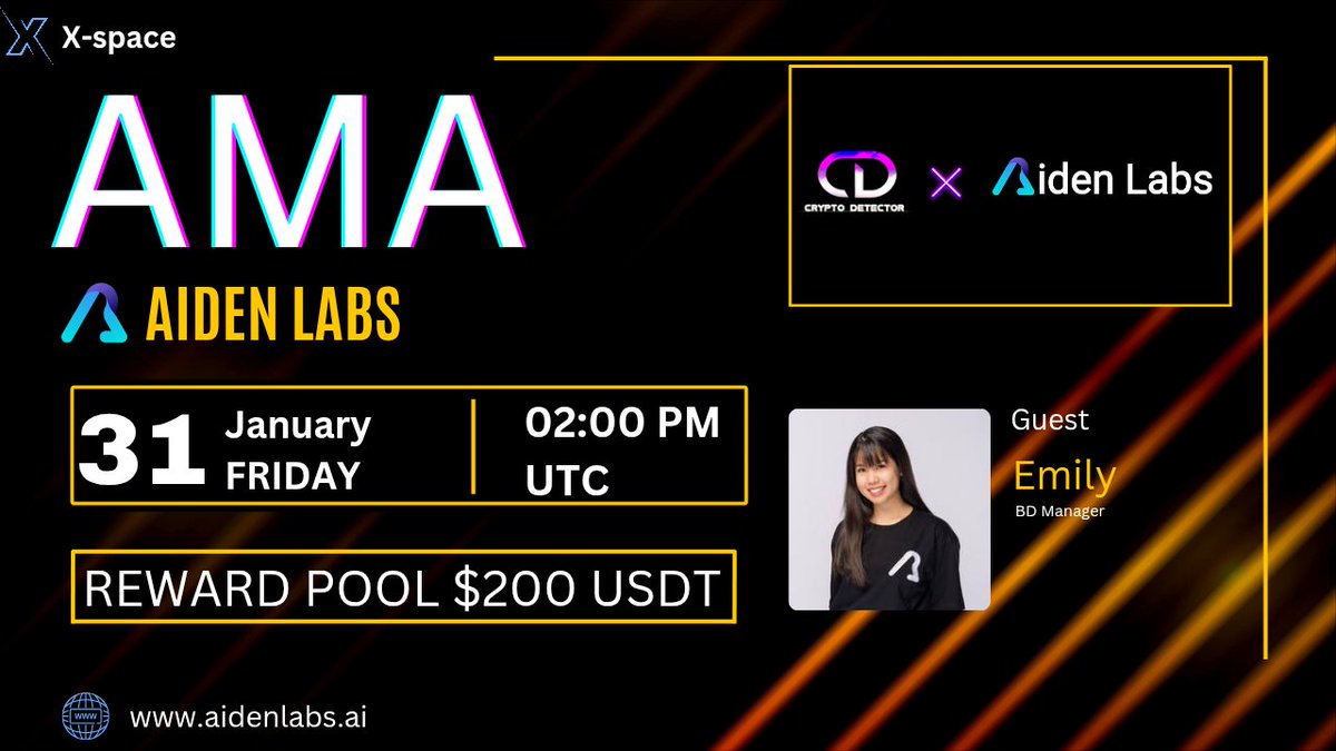 CRYPTO DETECTOR ll Spaces + AMA tweet media