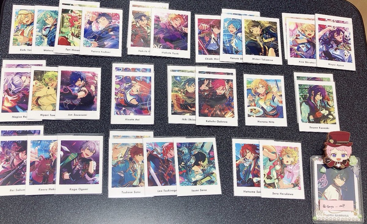 donyo_valP's tweet photo. 【交換/譲渡】
あんスタ ぱしゃっつ vol.5 Private Action

譲)英智渉桃李弓弦北斗スバル真千秋奏汰翠藍良マヨイ巽凪砂茨日和ジュンひなたゆうたHiMERUこはくニキ零薫晃牙アドニスなずな創光敬人紅郎颯馬司レオ泉嵐夏目つむぎ宙
求)宗 みか、凛月 真緒(友人分)

検索等から気軽にお声掛けください。 https://t.co/nukDTqjvcT