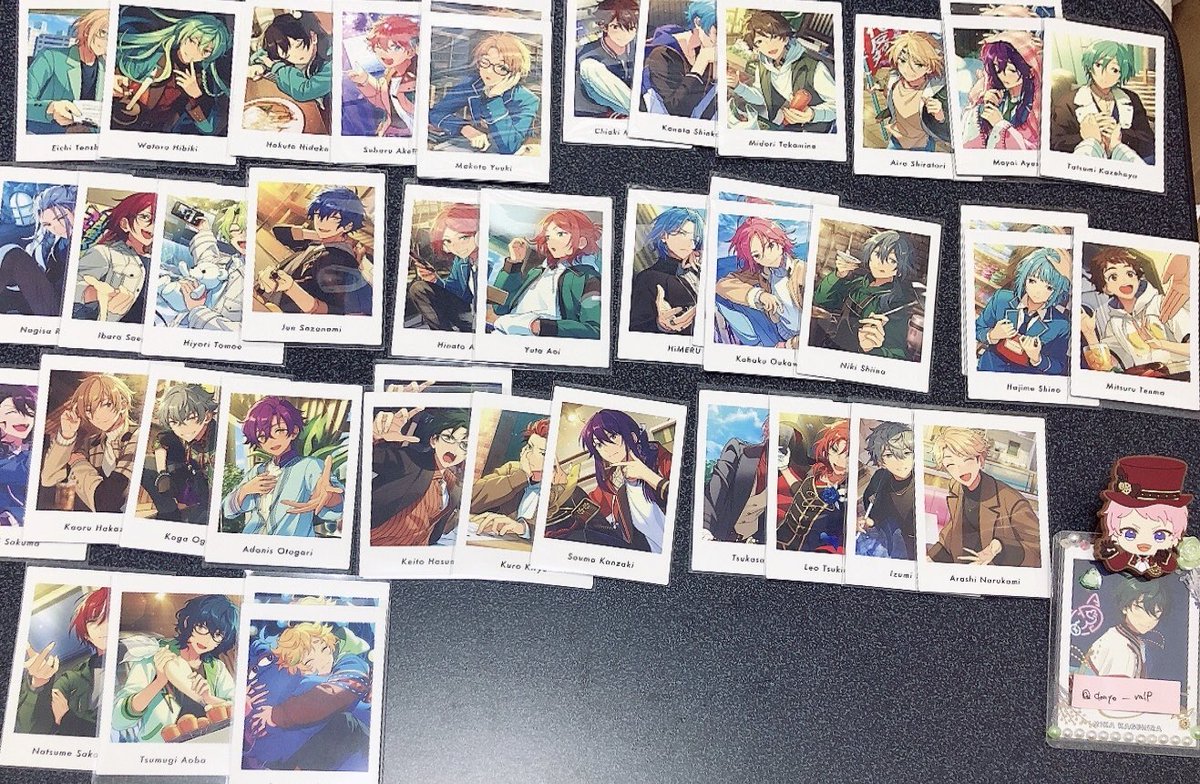 donyo_valP's tweet photo. 【交換/譲渡】
あんスタ ぱしゃっつ vol.5 Private Action

譲)英智渉桃李弓弦北斗スバル真千秋奏汰翠藍良マヨイ巽凪砂茨日和ジュンひなたゆうたHiMERUこはくニキ零薫晃牙アドニスなずな創光敬人紅郎颯馬司レオ泉嵐夏目つむぎ宙
求)宗 みか、凛月 真緒(友人分)

検索等から気軽にお声掛けください。 https://t.co/nukDTqjvcT