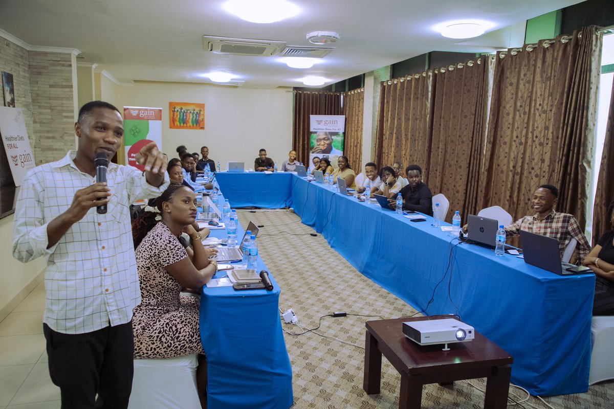 #GAINTZ Youth leaders are coming together to strategize their collective action for 2025! From reviewing progress to aligning with national priorities, this session is about impact, collaboration, and real change in food systems. #Vijana4food