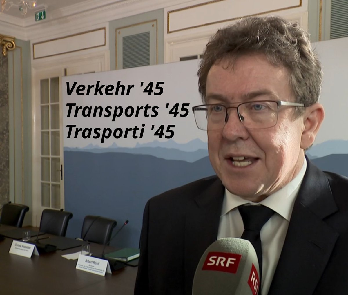 Sw_Railvolution's tweet image. SRV begrüsst die Überprüfung der geplanten Bahnprojekte durch Prof. Ulrich Weidmann und die Priorisierung der Projekte. Aber nur ein langfristiges #Angebotskonzept kann die richtigen Prioritäten aufzeigen, wie dies bei #Bahn2000 der Fall war.

Bildtext: SRV
Bild: SRF