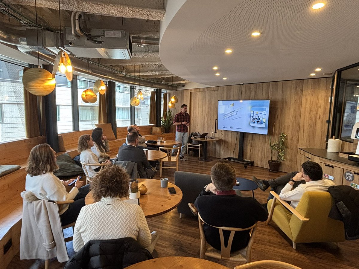 Actinn_andorra's tweet photo. 🔝 Ahir vàrem celebrar l’Actinn&amp;Talks sobre “Com innovar i testar noves idees amb Sprint Design 2.0” amb Samuel Pimienta, de @sinzerad https://t.co/ndW0xw2ggL