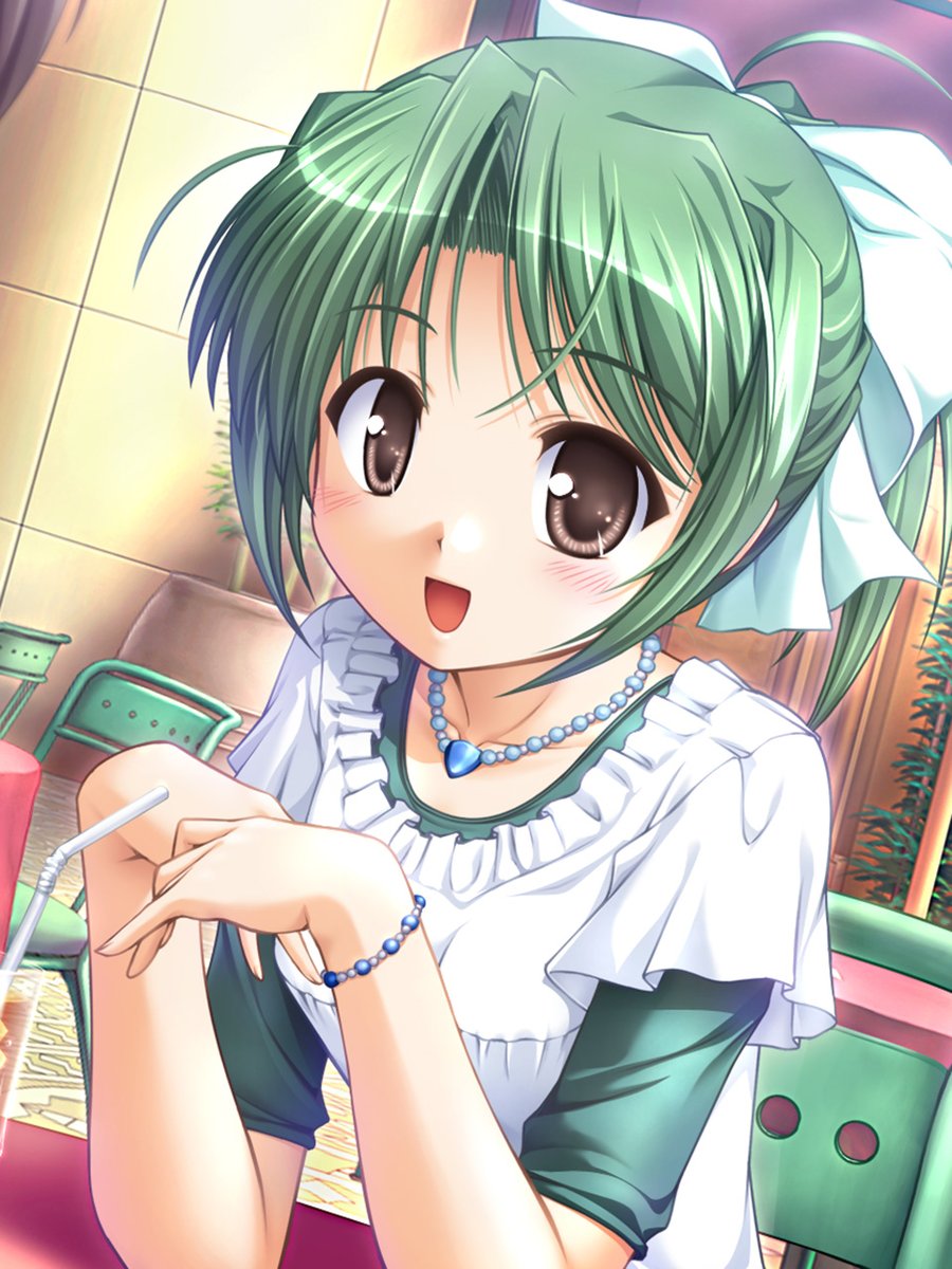 august_soft's tweet photo. 本日2/10は、『夜明け前より瑠璃色な』のヒロインで菜月と仲がいい賑やかなクラスメート、吹奏楽ではクラリネットも吹く「遠山翠」の誕生日です。

ハッピーバースデー！

https://t.co/yWXqrtcvi6
※リンク先を訂正させていただきました。

#夜明け前より瑠璃色な https://t.co/C2wUv7SoL2