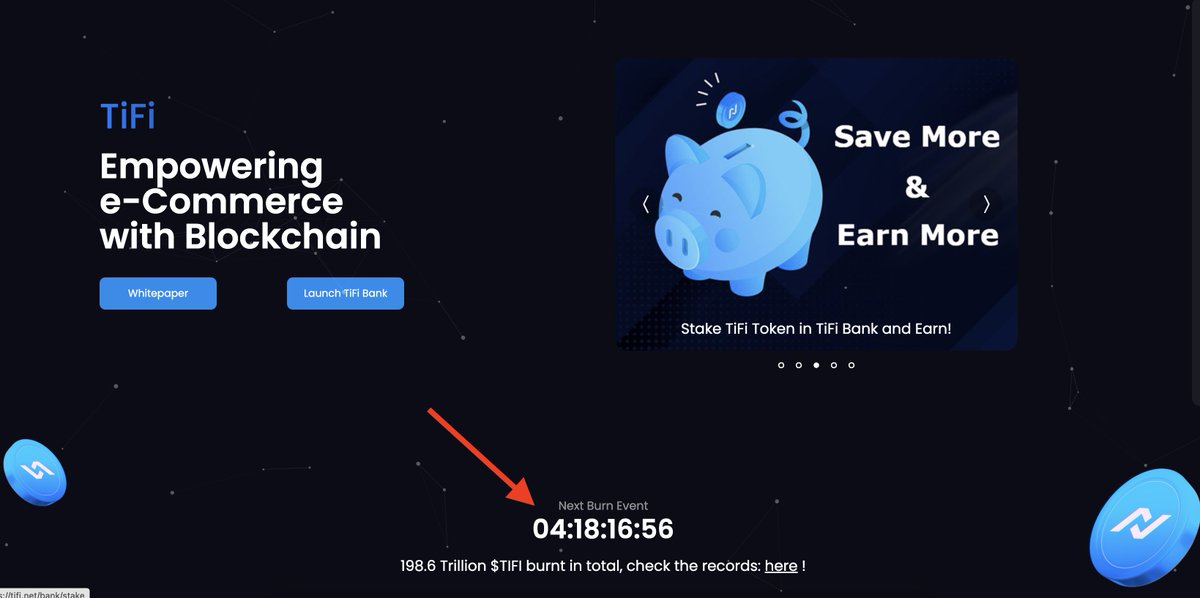 The timer is counting down on tifi.net ⏰

70T $TIFI is scheduled to burn on February 3, 2025 1AM UTC!

Let's wait for the epic burn!🔥🔥🔥