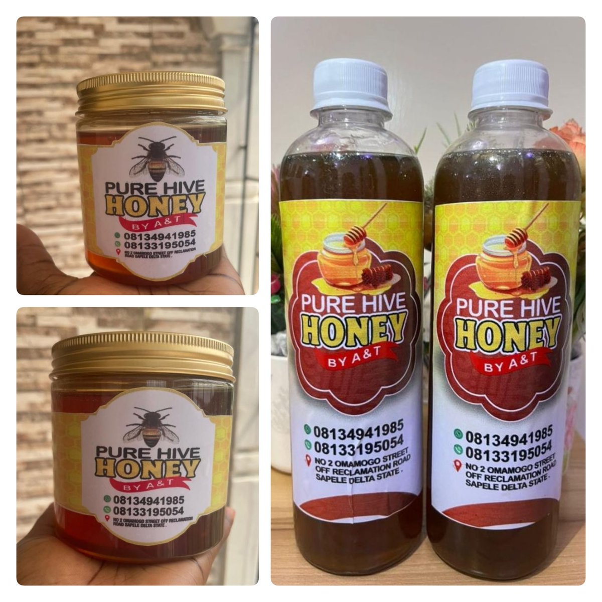 kwinsarai's tweet image. It's a beautiful day to shop from D'Sk Stores Your one-stop shop for foodstuff & mobile Data.
Rice: 5kg ₦11k | 10kg ₦22k
Pure Honey
Small jar- ₦6,500
Big jar/bottle- ₦12,000
DATA bundles
Customized foodstuff packages to fit your budget.
DELTA STATE
@D_Skstores
#iyaloja