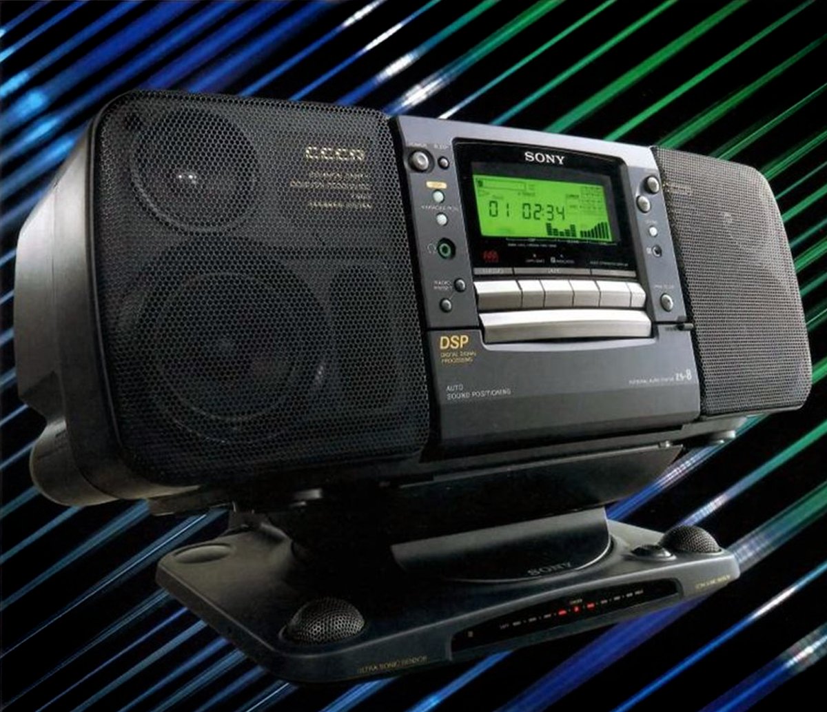 In 1993, Sony released the ZS-8 