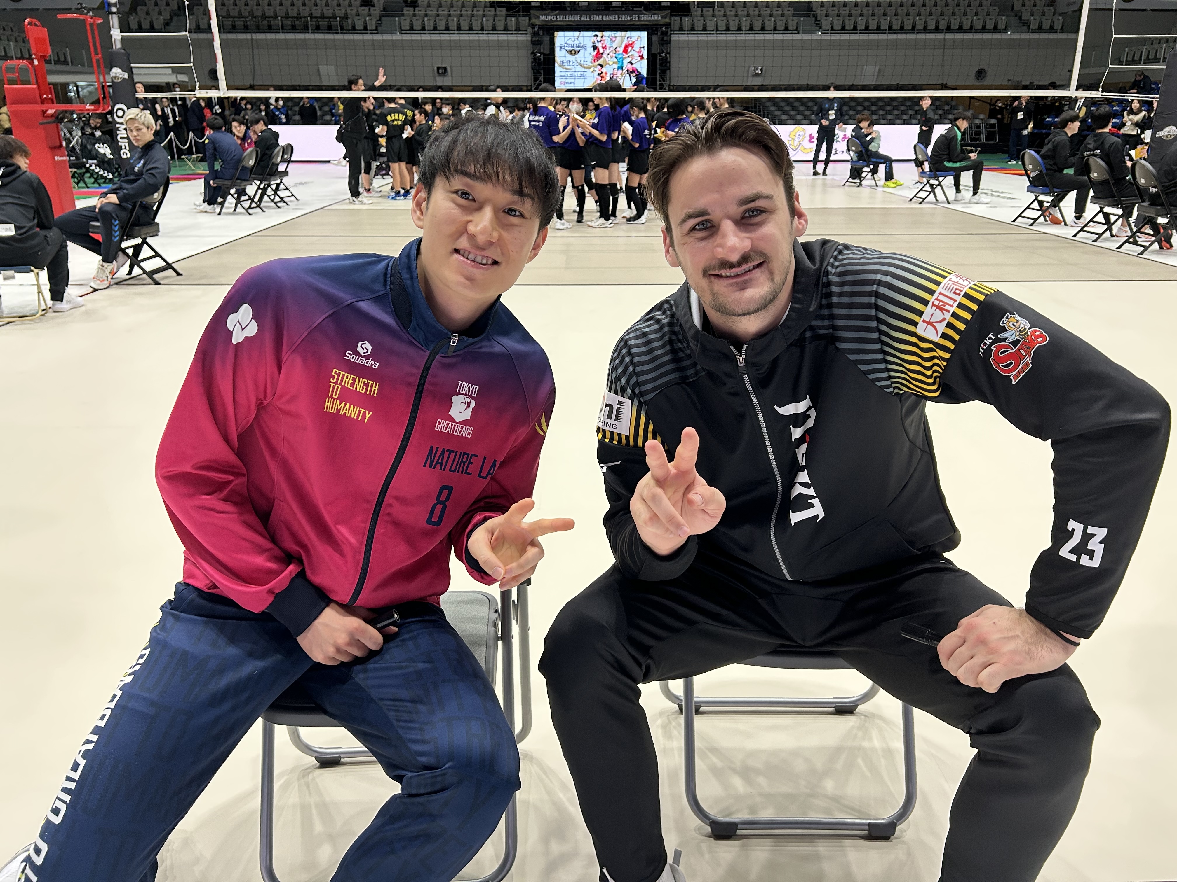 水町泰杜 SVリーグオールスター J SPORTS バレーボール【公式】 on X: 