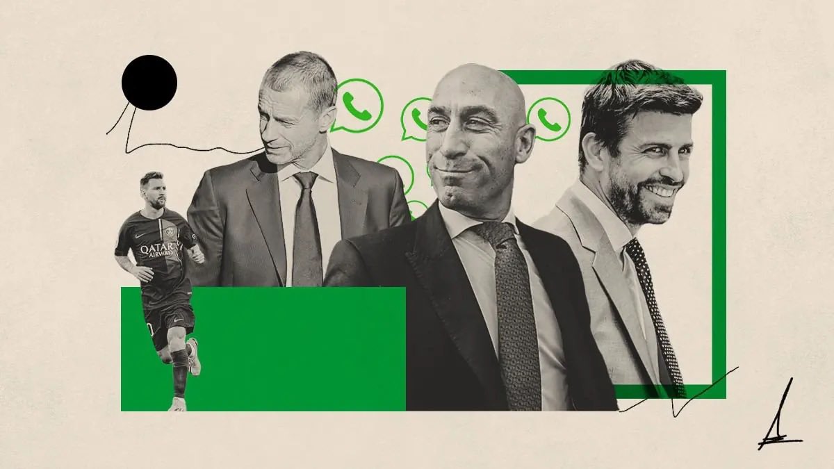 SrNaninho's tweet image. 🚨💣 #THEOBJECTIVE 🇪🇸

Un juez español abre una causa contra Messi, Piqué, Rubiales y Ceferin por corrupción.

El caso tiene que ver con el presunto desvío de fondos de la UEFA desvelado por THE OBJECTIVE.

(@teresagomezgp)