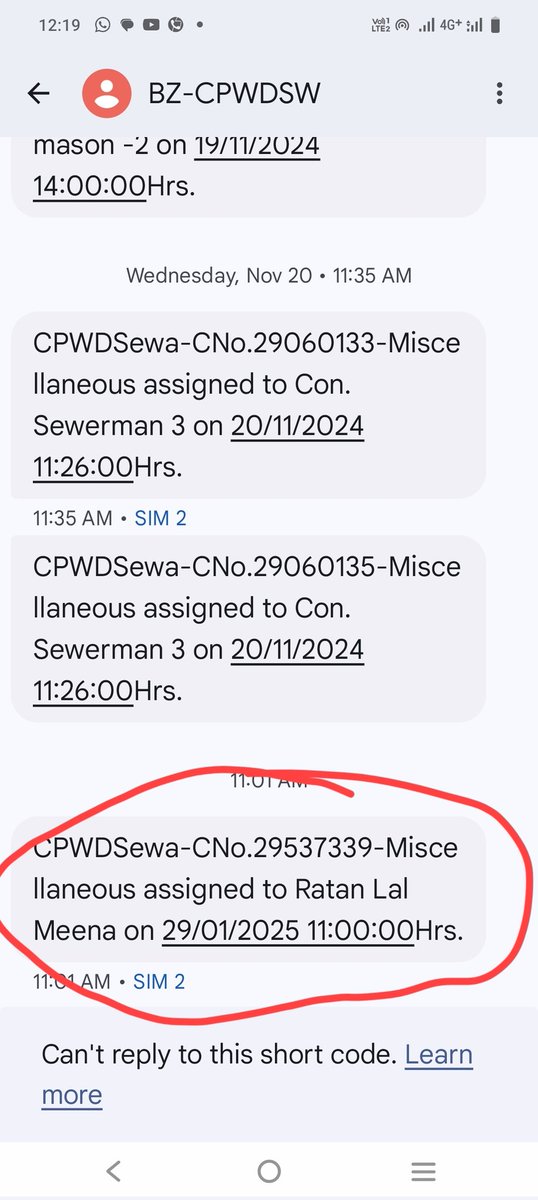 Krishan526's tweet photo. @CPWDGOV 
मैं RK Puram Sec 1 नई दिल्ली में CPWD के 764 quarter में रहता हूं।श्रीमान जी CPWDऑनलाइन  सेवा से कंप्लेंट पर प्लंबर का काम रतन लाल मीणा को assign होता है और वो हमेशा काम करने के एवज में extra पैसे की डिमांड करता है या कहता कि काम प्राइवेट होगा extra पैसे लगेंगे https://t.co/j4umT52HBv