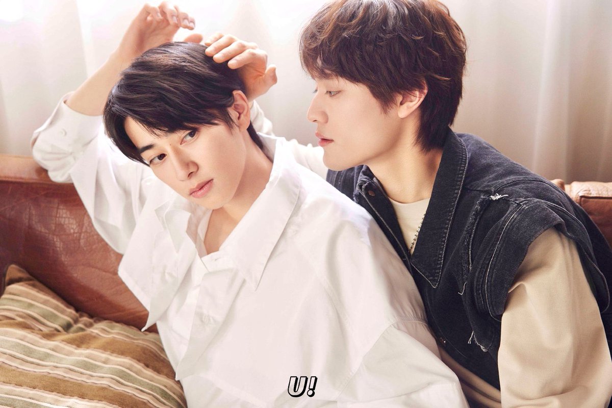 ㊗️各位#新年快乐🧧 新しいカット😍💕 U！Magazine ✖ 上村谦信本岛纯