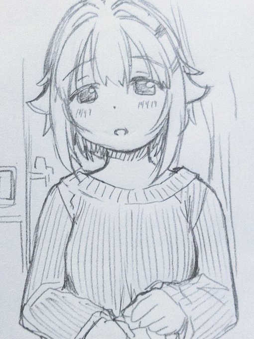 体調不良で寝る前らくがき
早めに帰宅したら心配してくれる若妻幸子という概念 