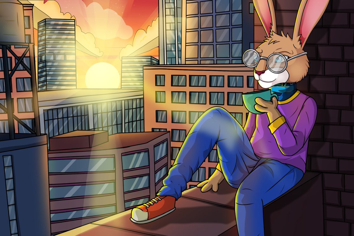 MegaRabbitNFT's tweet image. Chillin' now, dominating later.

GMΣGΛ