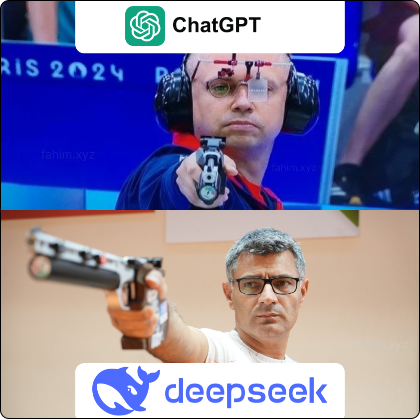 Us: ChatGPT
China: DeepSeek
Bangladesh: Bro, pass the popcorn! 😆🍿

#chatgptvsdeepseek