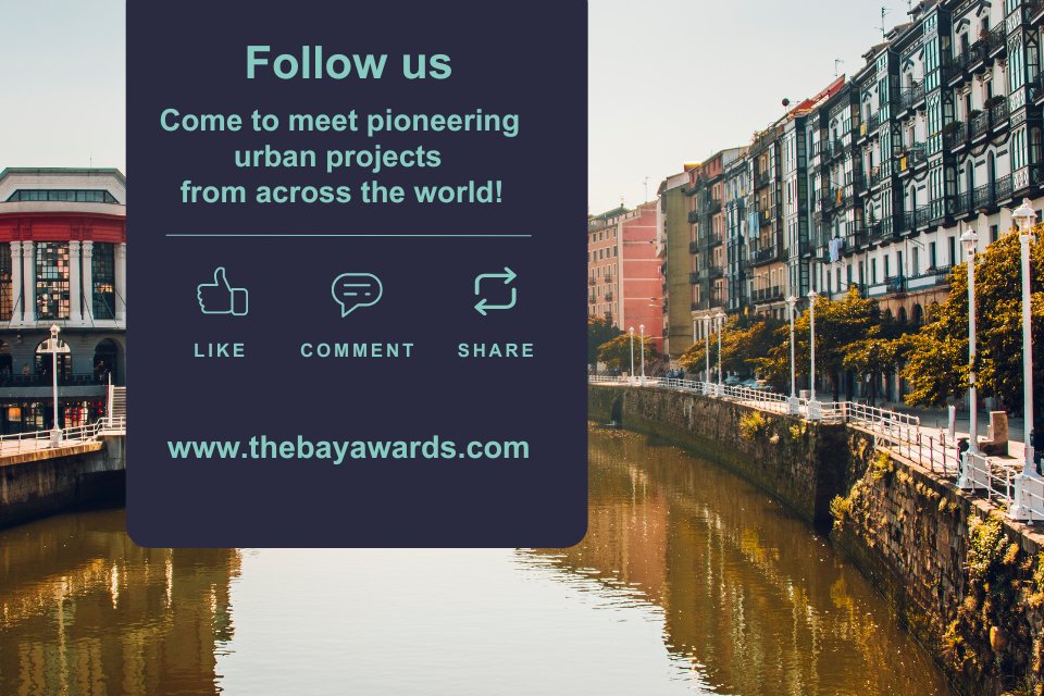 #TheBayAwards isn’t just an event; it’s a long-term initiative designed to foster collaboration, innovation, and transformative urban thinking inside the #UrbanRevolutionAurrera community.

Visit thebayawards.com

#BilbaoMetropoli30  #Bilbao