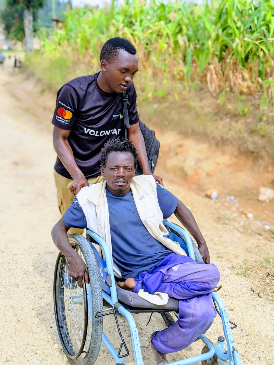 Nsengaagro's tweet image. As @CorpsAfrica/Rwanda Volunteer based in @Nyamagabe , I started the initiative  aimed at supporting individuals with disabilities. This idea arose after I recognized the numerous challenges and barriers they face in the process of development 
#DisabilityIsNotInability