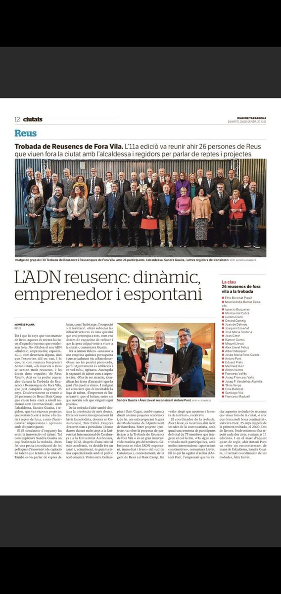 Participant a la XI Trobada dels Reusencs Fora Vila: high voltage en  dinamisme