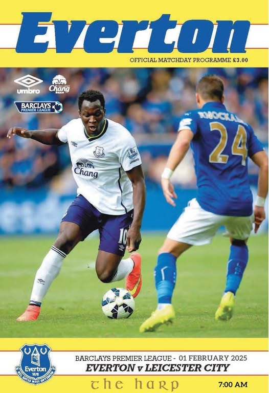 THE HARP | 01 FEBRUARY 2025 | 7:00 AM
<a href="/Everton/">Everton</a> v <a href="/LCFC/">Leicester City</a> 

MATCH FACTS:
• Everton have the oldest avg starting XI in the <a href="/premierleague/">Premier League</a> this season (29 yrs, 13 days) &amp; have awarded 9,702 mins to players aged 30+, most of any side.
