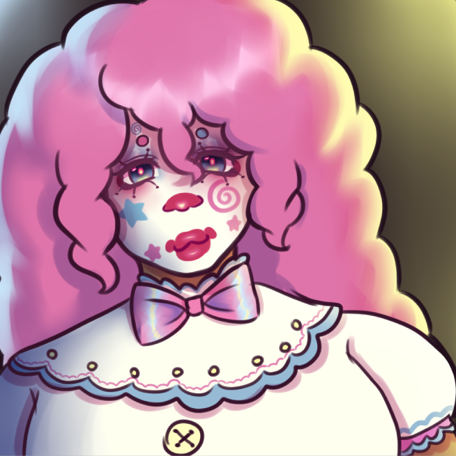 itsluznd3ah's tweet photo. pinkie pie human clown no se q más poner aguante los payaso #mlp #humanmlp #PinkiePie #clown #digitalart https://t.co/FWSHL1CmZi
