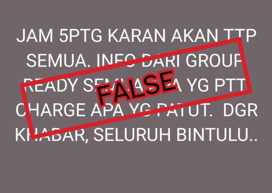 1SarawakEnergy's tweet photo. Sarawak Energy menggesa semua pelanggan untuk berwaspada dengan sebaran maklumat yang tidak sahih mengenai gangguan bekalan elektrik di Bintulu. Untuk mendapatkan maklumat tepat dan terkini, sila rujuk kepada media sosial rasmi Sarawak Energy. https://t.co/iEij50CKSu