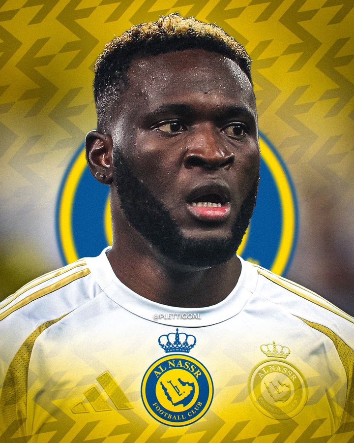 TransferNewsCor's tweet photo. Al Nassr set to sign Nigeria Super Eagles striker Victor Boniface https://t.co/09VTSEcNRm