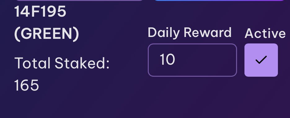 165 nfts staked

478 total minted

33% the collection minted is already staking for $JFK rewards

#14F195 Solana Green is a Badge of Proof for $SOL Playmakers to Network! 

Mint 14F195 🟩👇

launchmynft.io/sol/5080